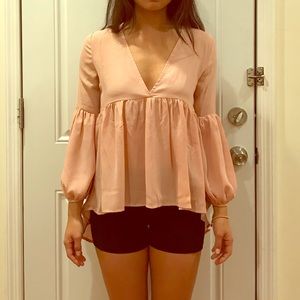 Blush pink shirt